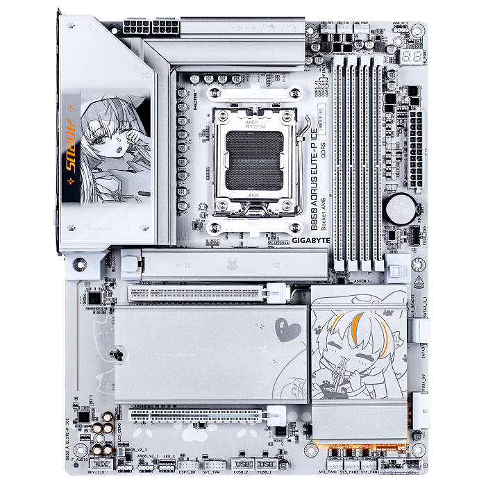 기가바이트 B850 AORUS ELITE-P ICE DDR5 메모리
