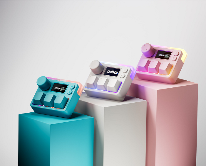Pulsar Lab XPAD mini 컬러 디자인