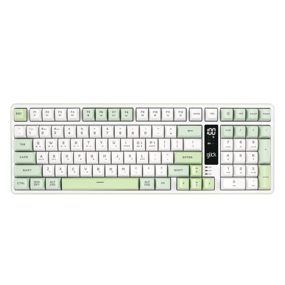 지클락커 WK50 사일런스 M 컬러 RGB 키보드